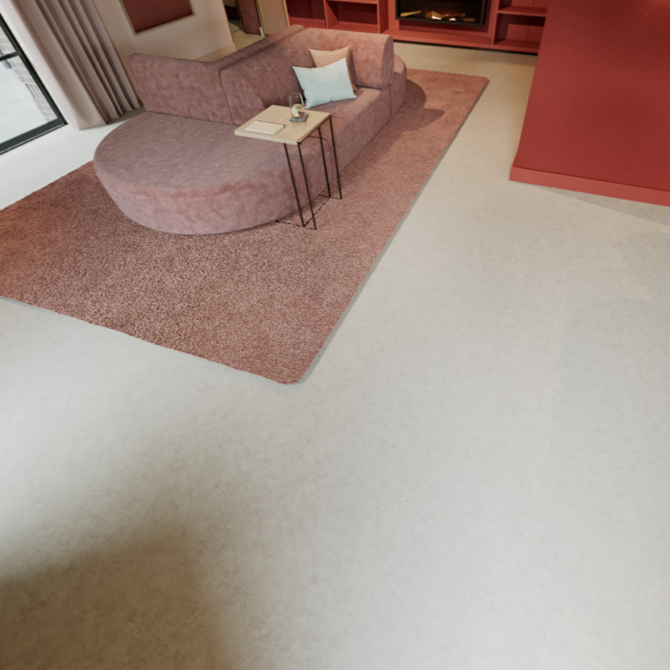 Woonkamer van de virtual tour met de vloer Concrete 3724 Orbit 2