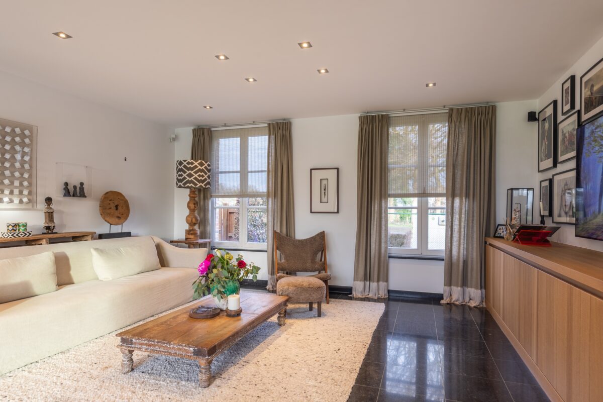 Overzicht van het ‘Calm & Creative’-interieur: licht, kleur en textuur komen samen in harmonie.